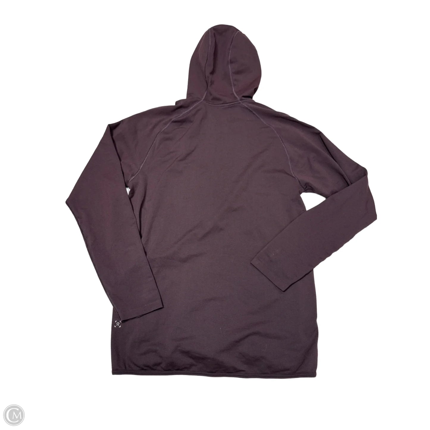 Athletic Jacket By Lululemon In Maroon, Size: M