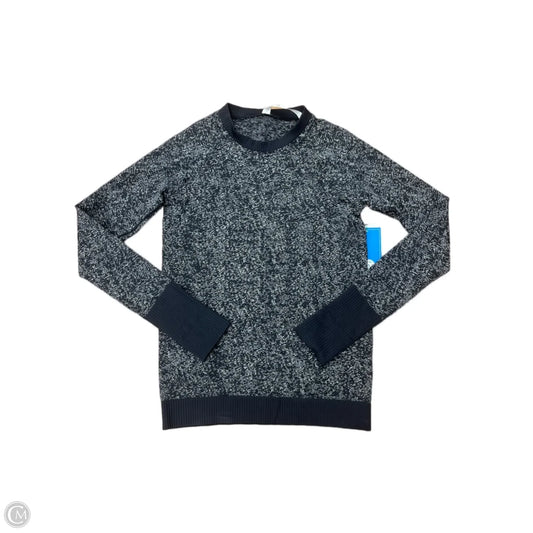Athletic Top Long Sleeve Crewneck By Lululemon In Black, Size: 6