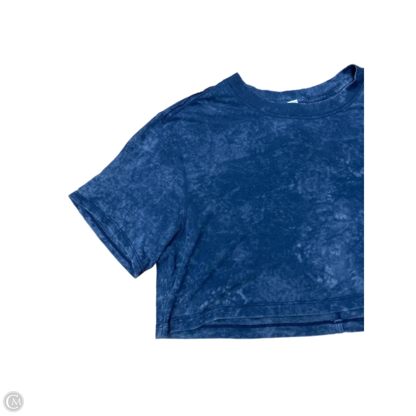 Athletic Top Short Sleeve By Lululemon In Tie Dye Print, Size: 6