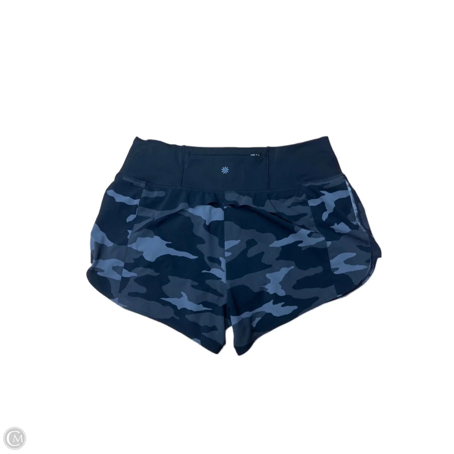 Athletic Shorts By Athleta In Camouflage Print, Size: M