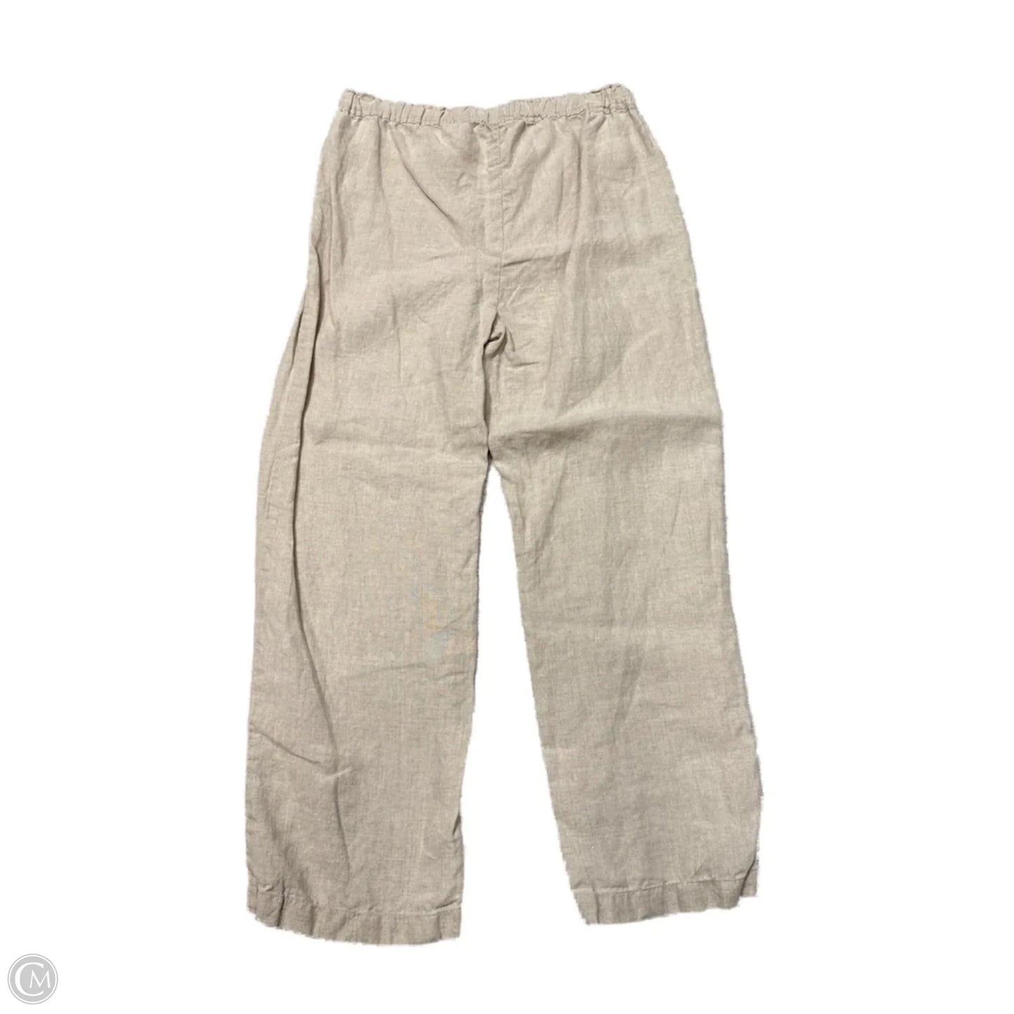 Pants Linen By Eileen Fisher In Beige, Size: Xxs