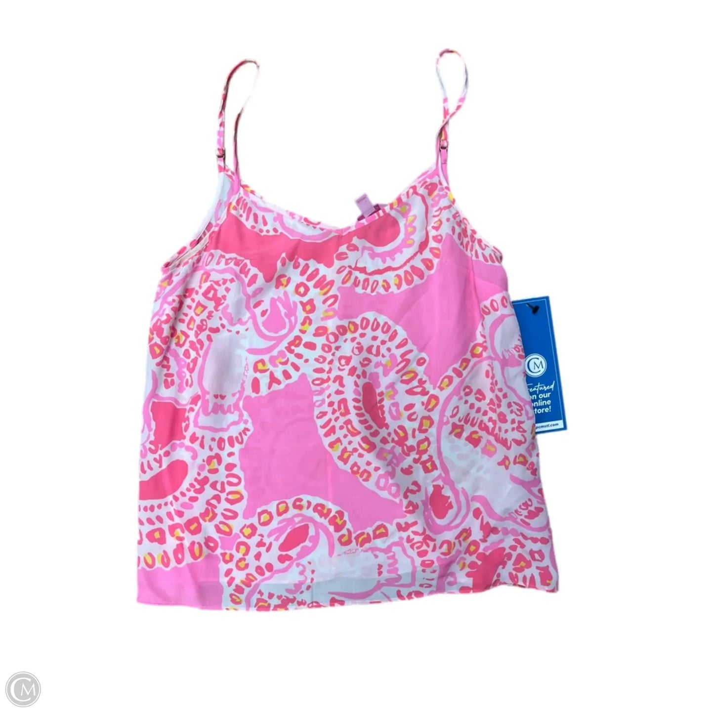 Top Sleeveless Designer By Lilly Pulitzer In Pink, Size: Xs