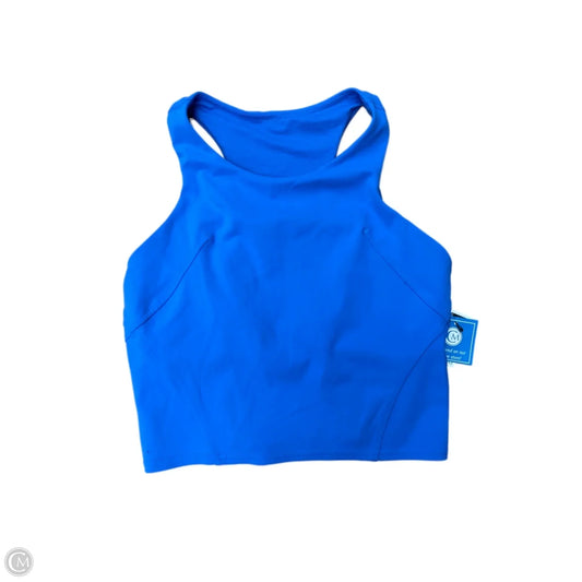 Athletic Tank Top By Lululemon In Blue, Size: 8
