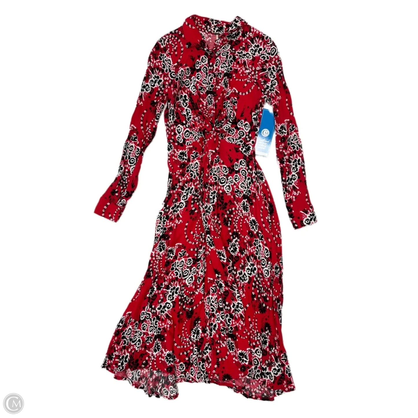 Dress Casual Maxi By Free People In Red, Size: Xs