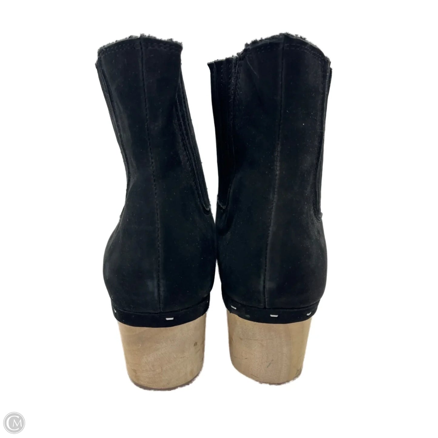 New! Boots Ankle Heels By Loft In Black, Size: 10