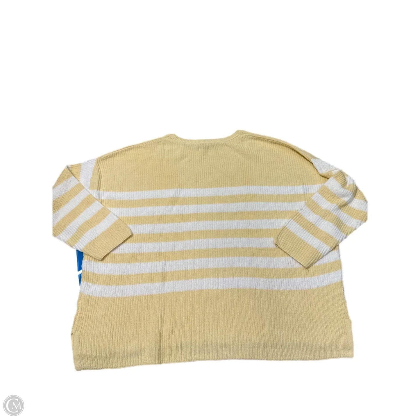 New! Sweater By Croft And Barrow In Yellow, Size: 4x
