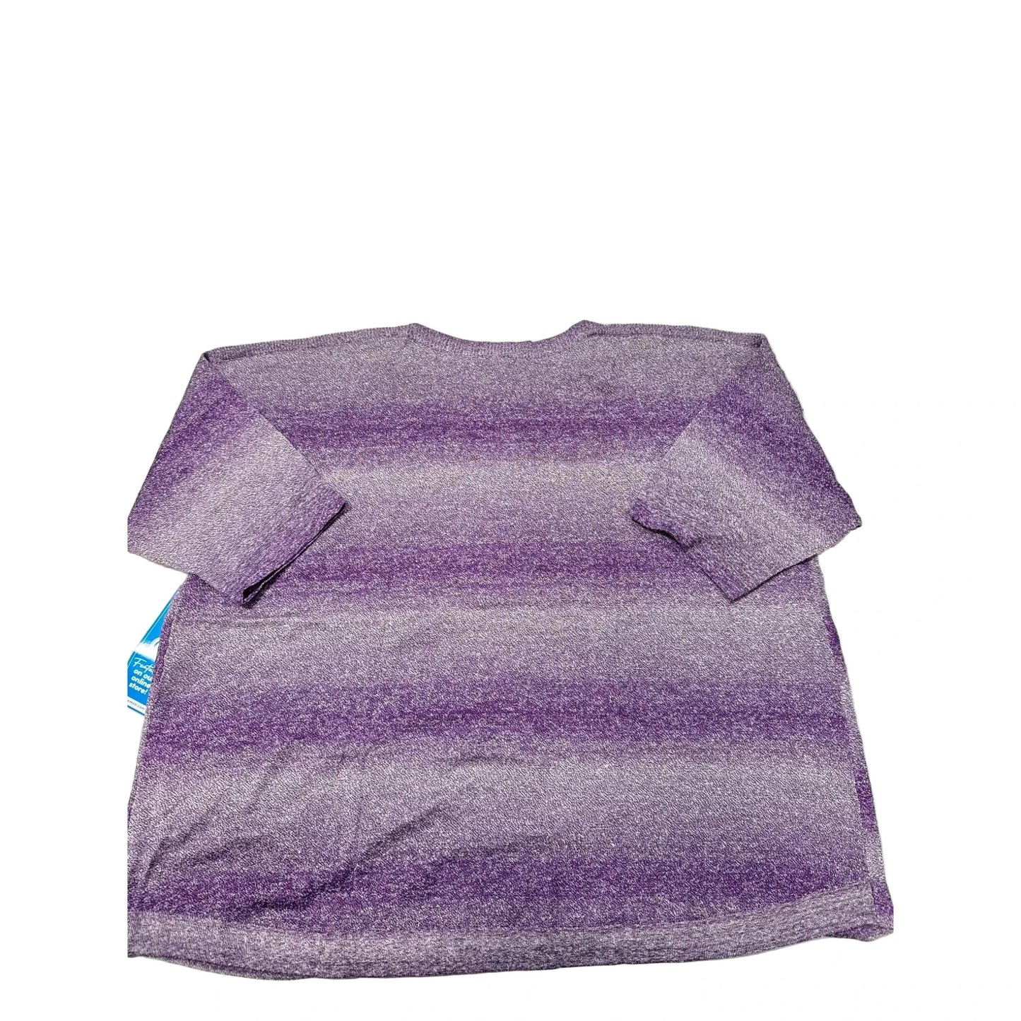 New! Top Short Sleeve By Croft And Barrow In Purple, Size: 4x
