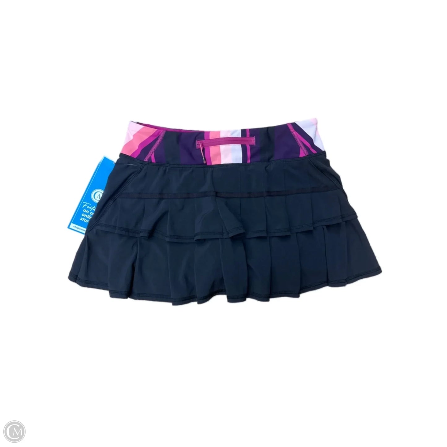 Athletic Skirt By Lululemon In Black, Size: 6