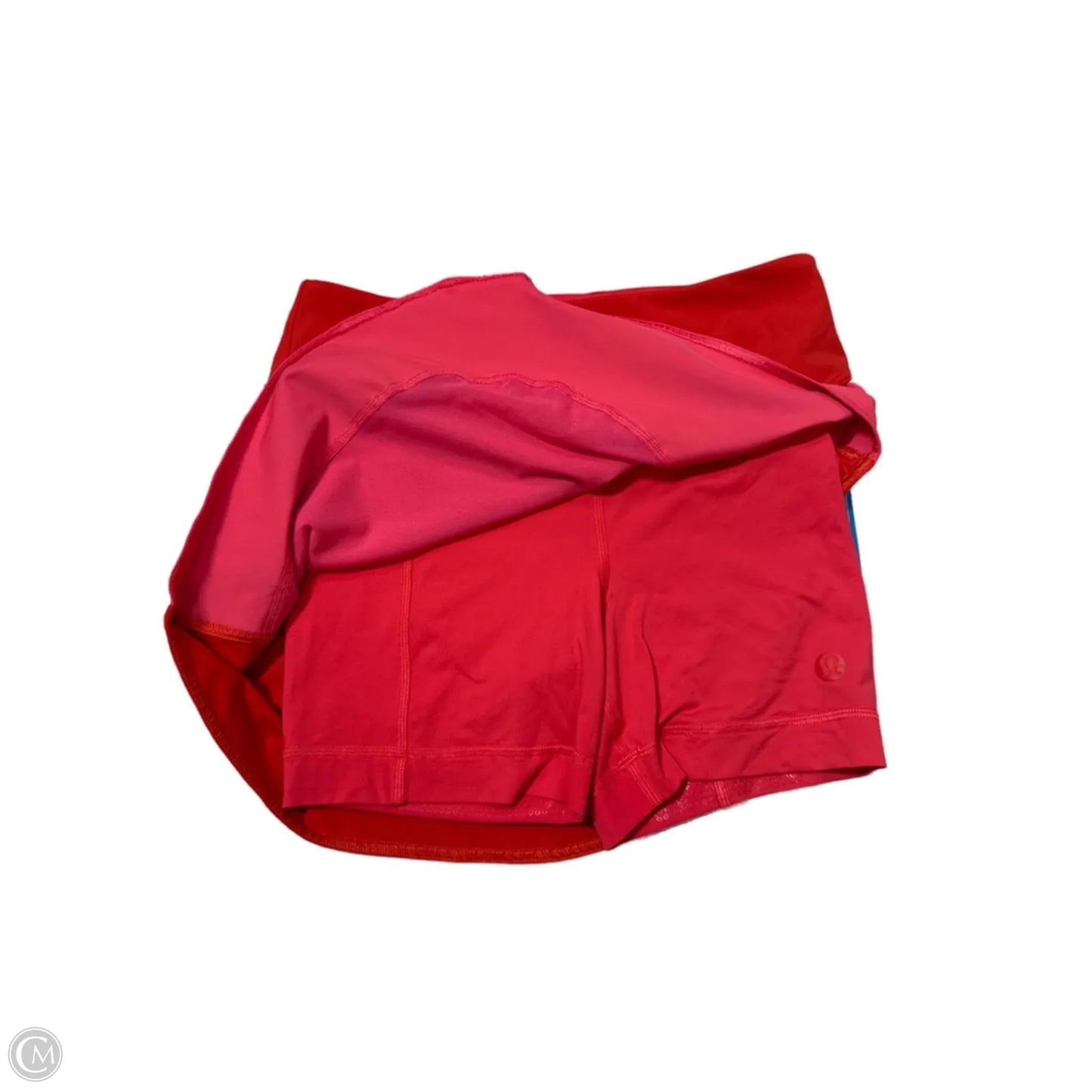 Athletic Skirt By Lululemon In Pink & Red, Size: 6