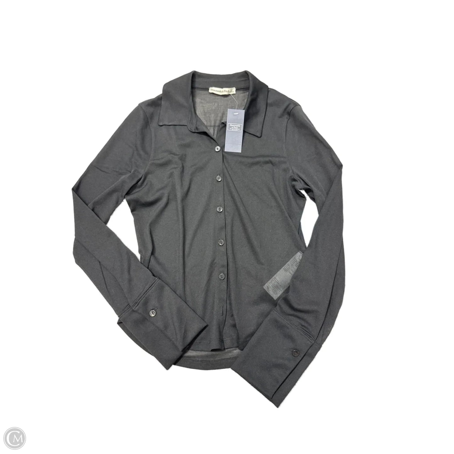 New! Top Long Sleeve By Abercrombie And Fitch In Black, Size: S