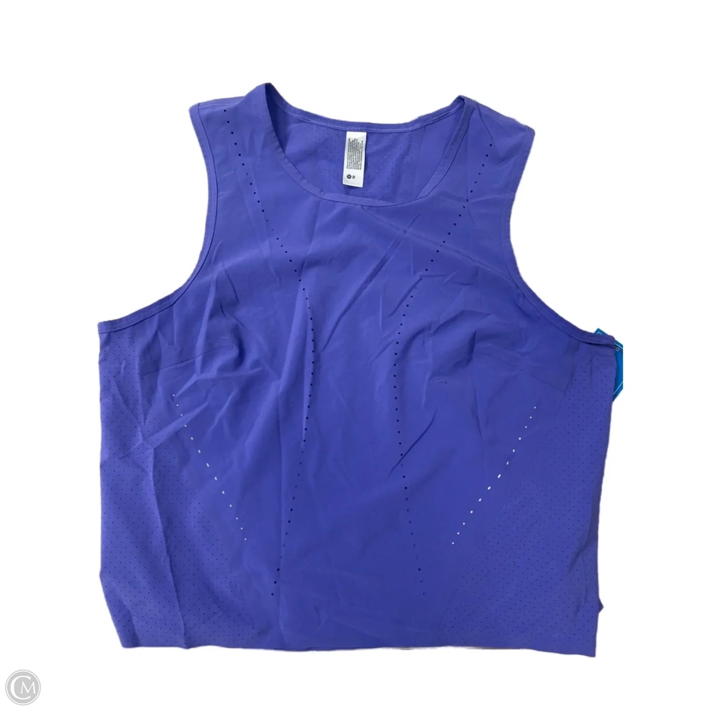 Athletic Tank Top By Lululemon In Purple, Size: 10