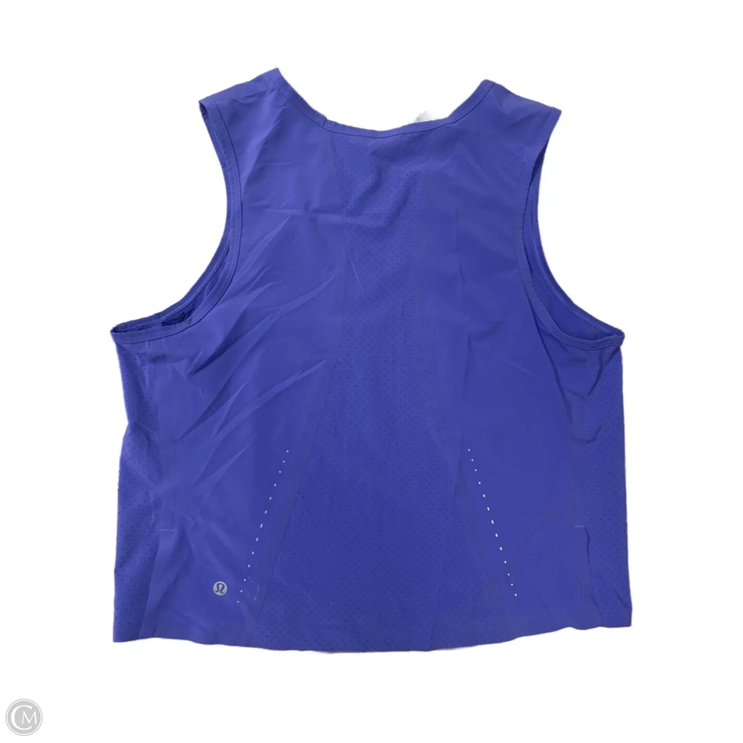 Athletic Tank Top By Lululemon In Purple, Size: 10