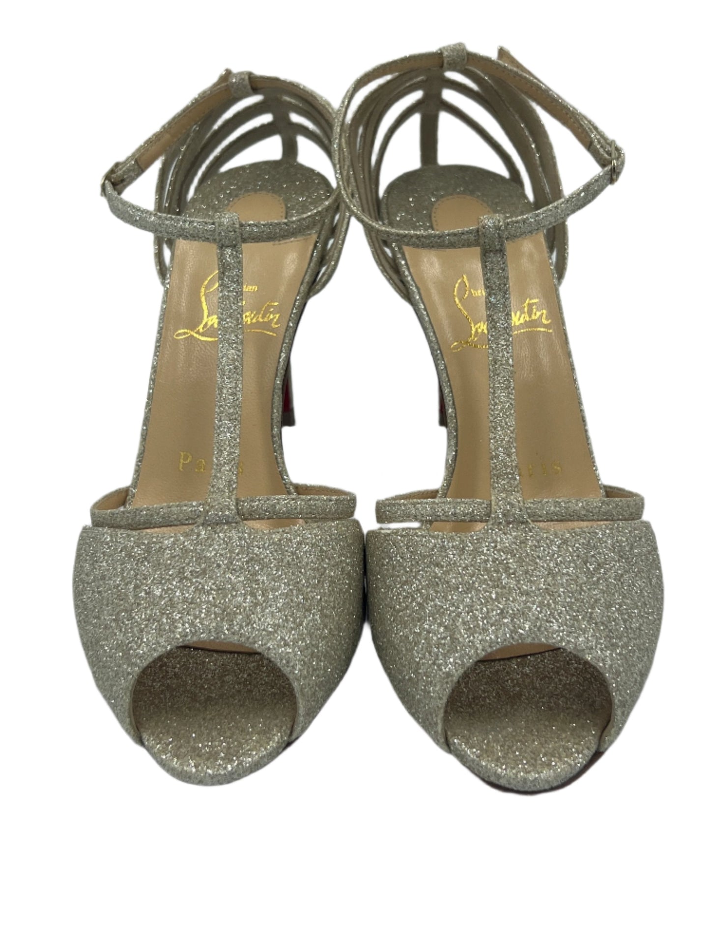 40% OFF! Christian Louboutin Patitta Luxury Designer Heels,  Sz. 5 / 35