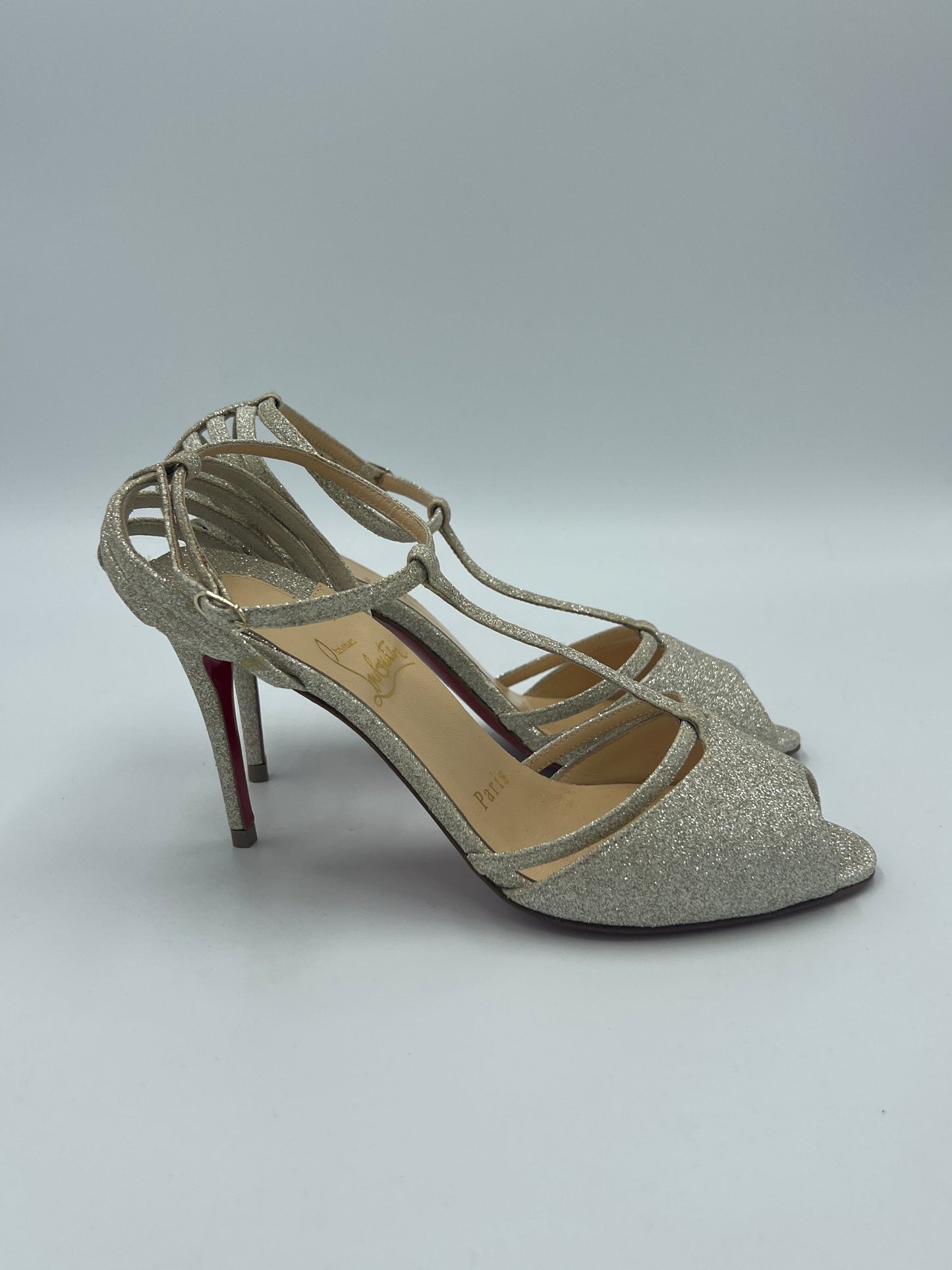 40% OFF! Christian Louboutin Patitta Luxury Designer Heels,  Sz. 5 / 35