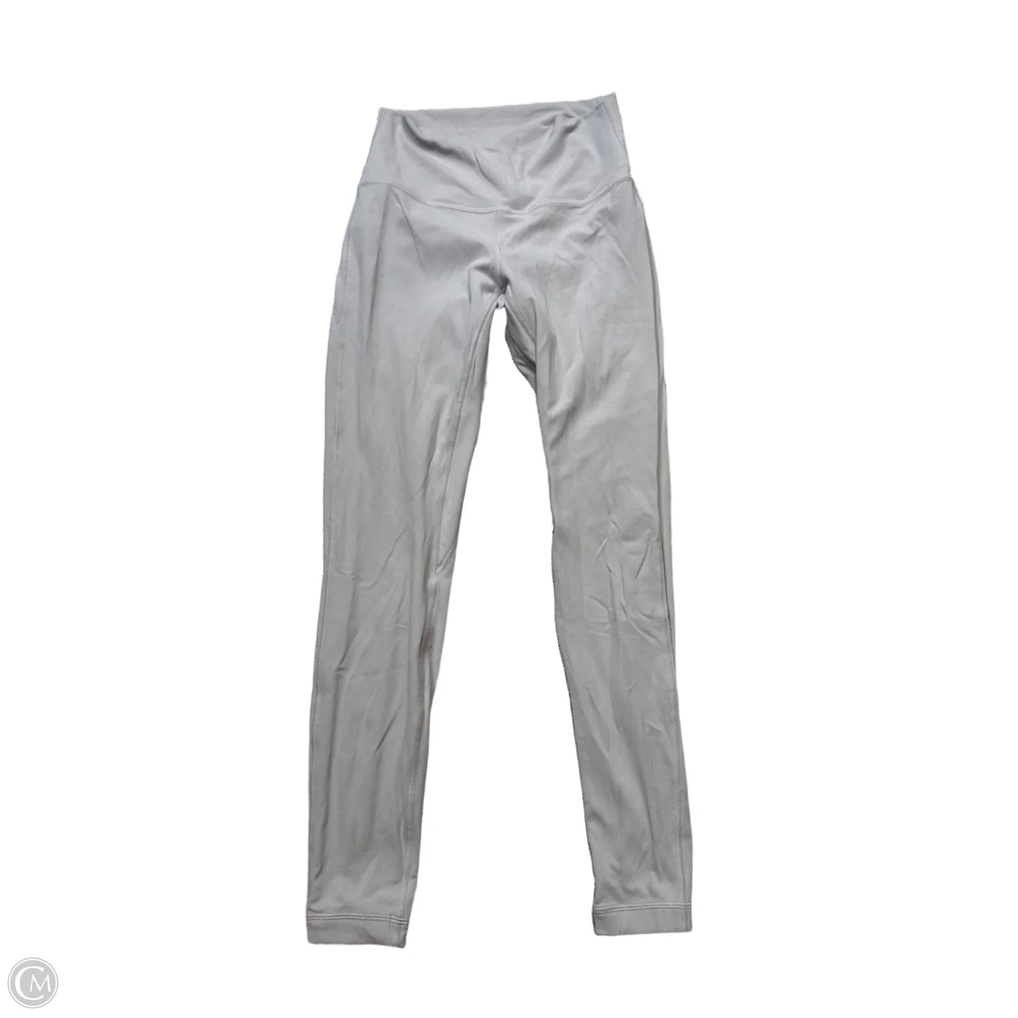 Athletic Leggings By Lululemon In Grey, Size: S