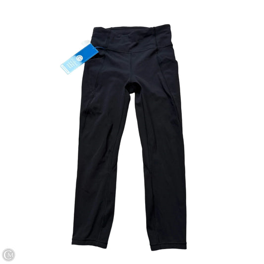 Athletic Leggings By Lululemon In Black, Size: S