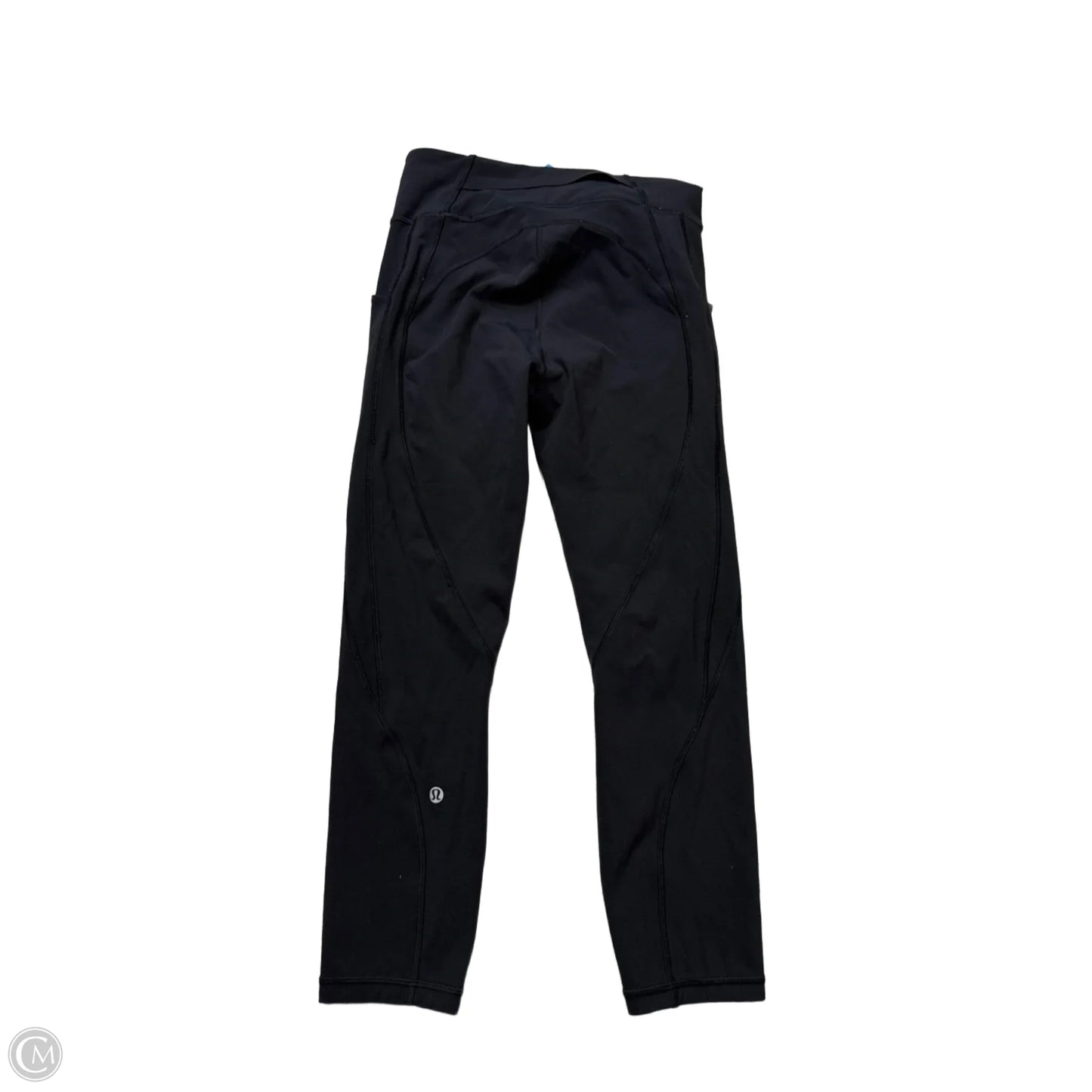 Athletic Leggings By Lululemon In Black, Size: S