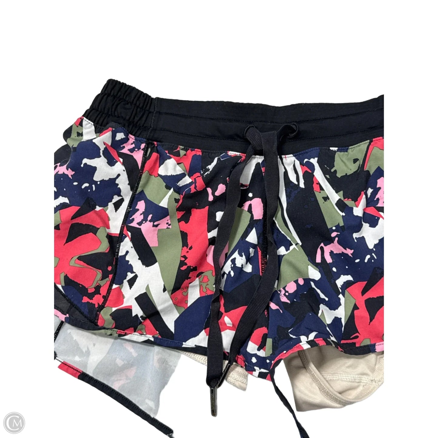 Athletic Shorts By Lululemon In Multi-colored, Size: M