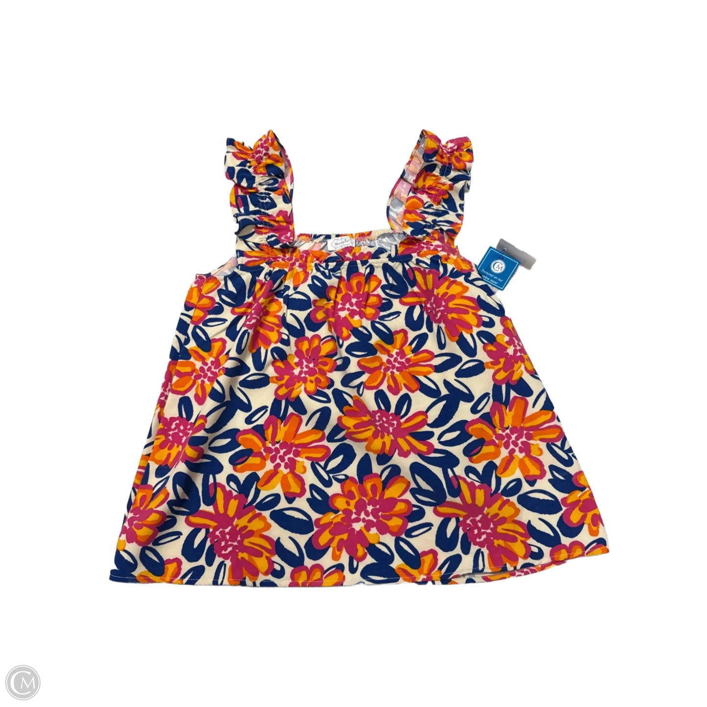 Top Sleeveless By Mudpie In Multi-colored, Size: S