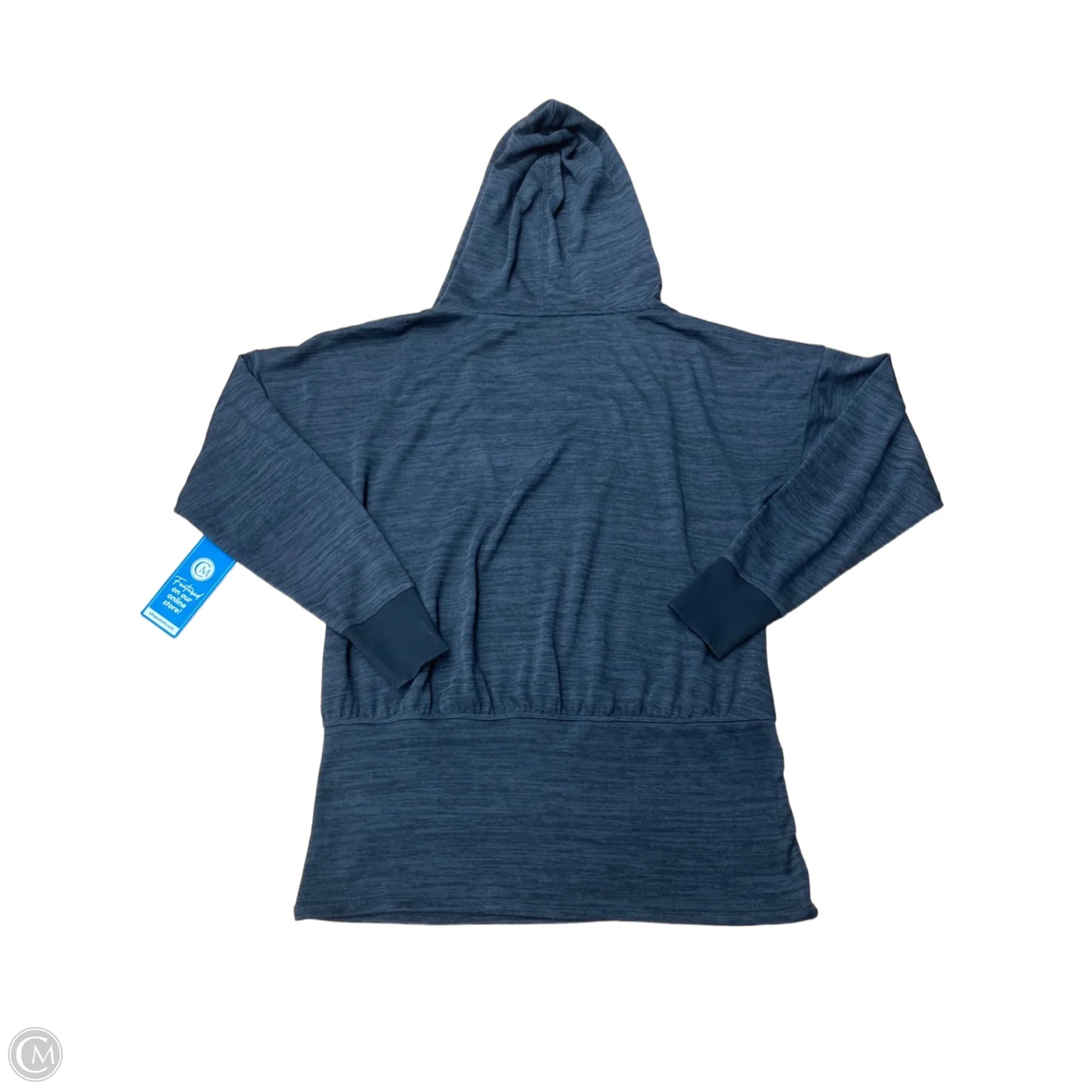 Sweatshirt Hoodie By Athleta In Grey, Size: L
