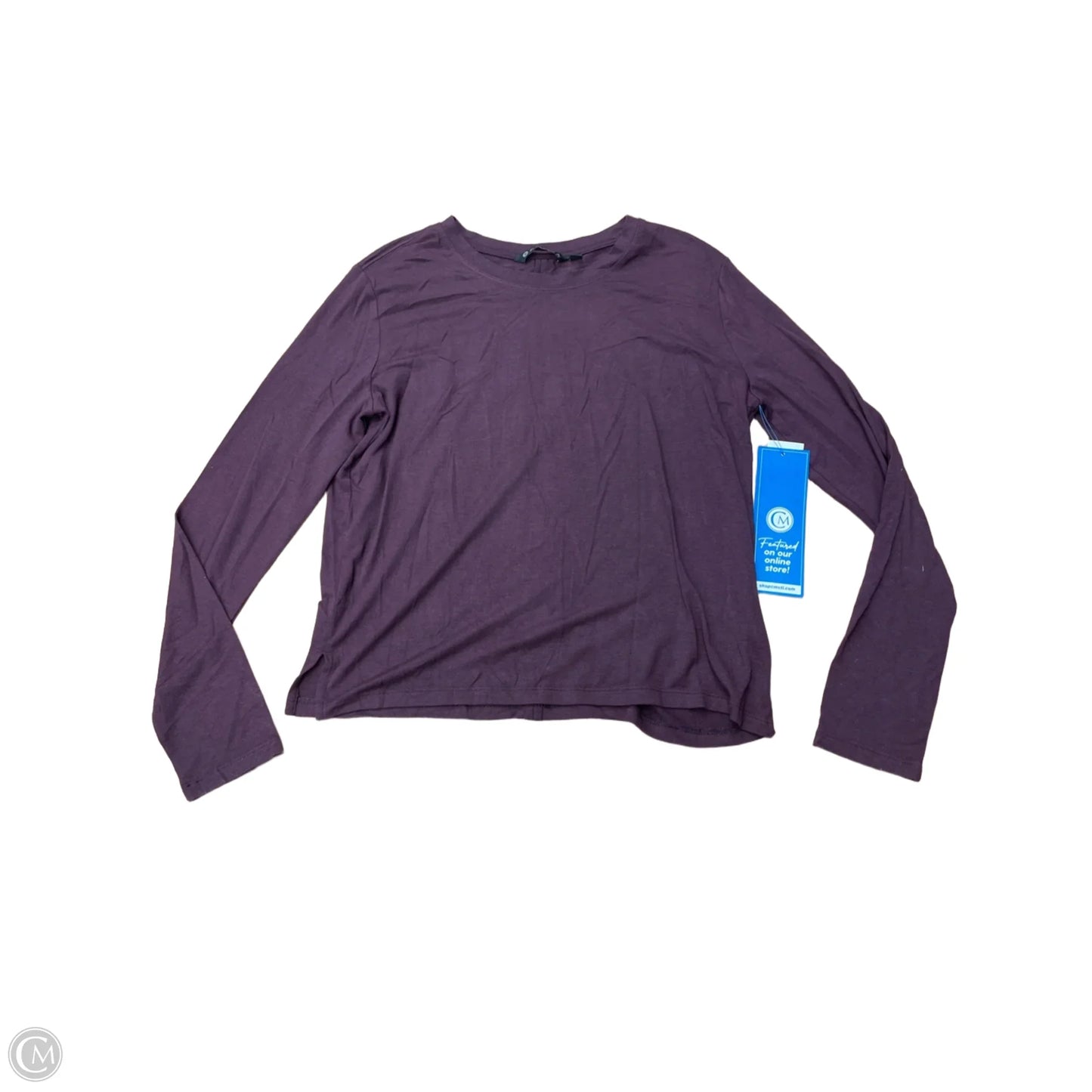 Athletic Top Long Sleeve Crewneck By Athleta In Maroon, Size: S