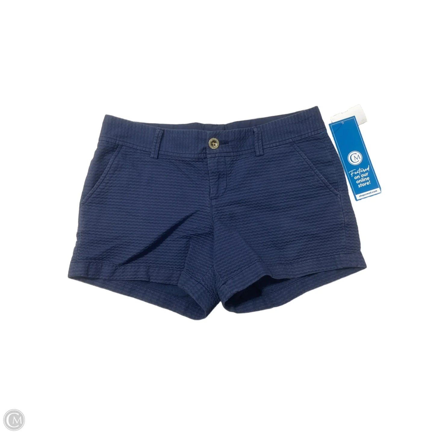 Shorts Designer By Lilly Pulitzer In Navy, Size: 8