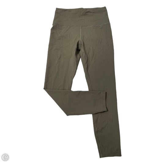 Athletic Leggings By Lululemon In Brown, Size: S