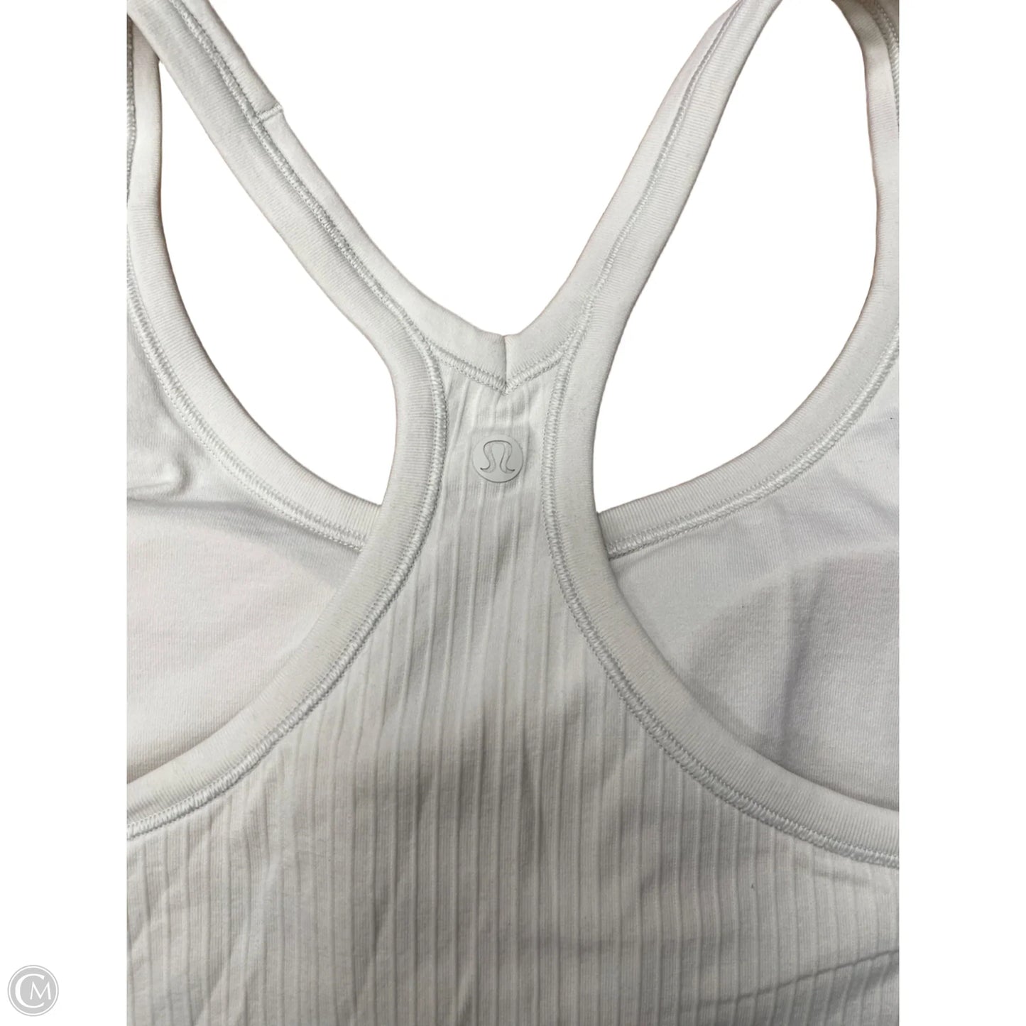 Athletic Tank Top By Lululemon In Cream, Size: M