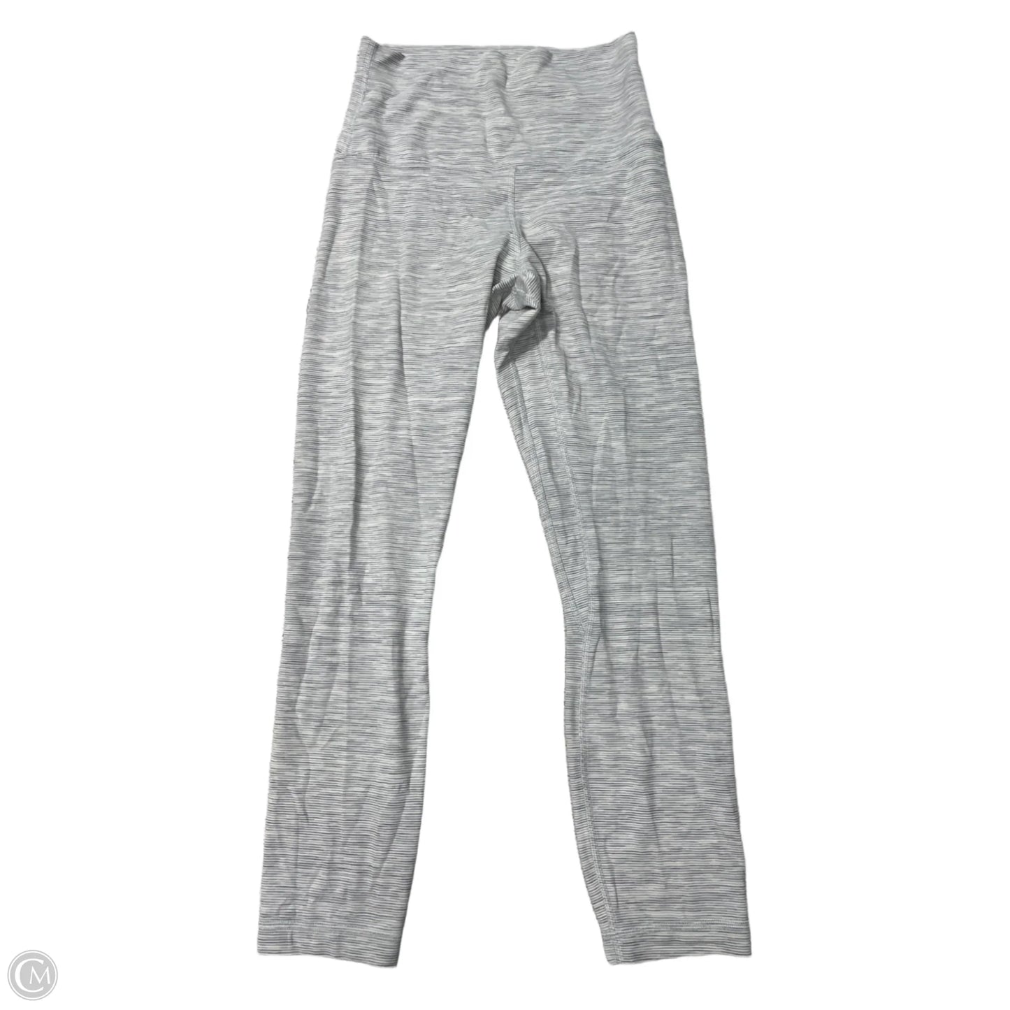 Athletic Leggings By Lululemon In Grey, Size: S