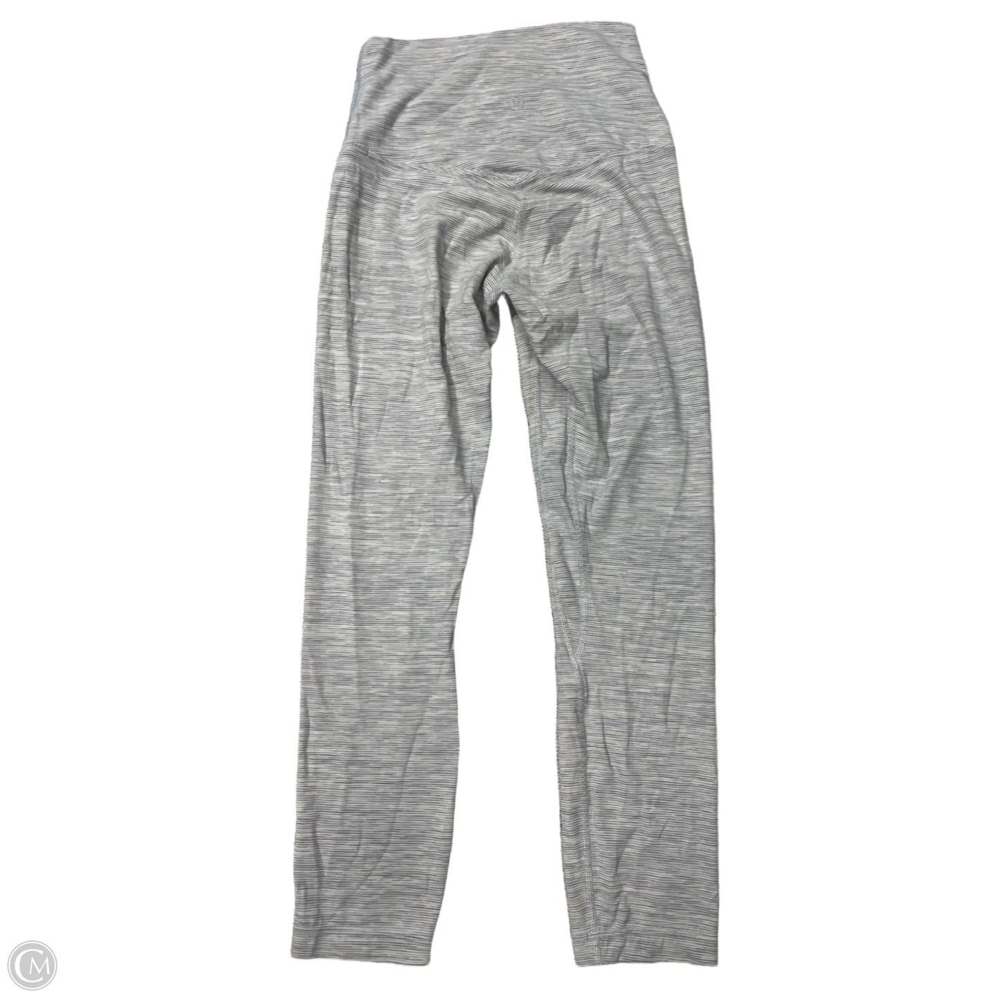 Athletic Leggings By Lululemon In Grey, Size: S