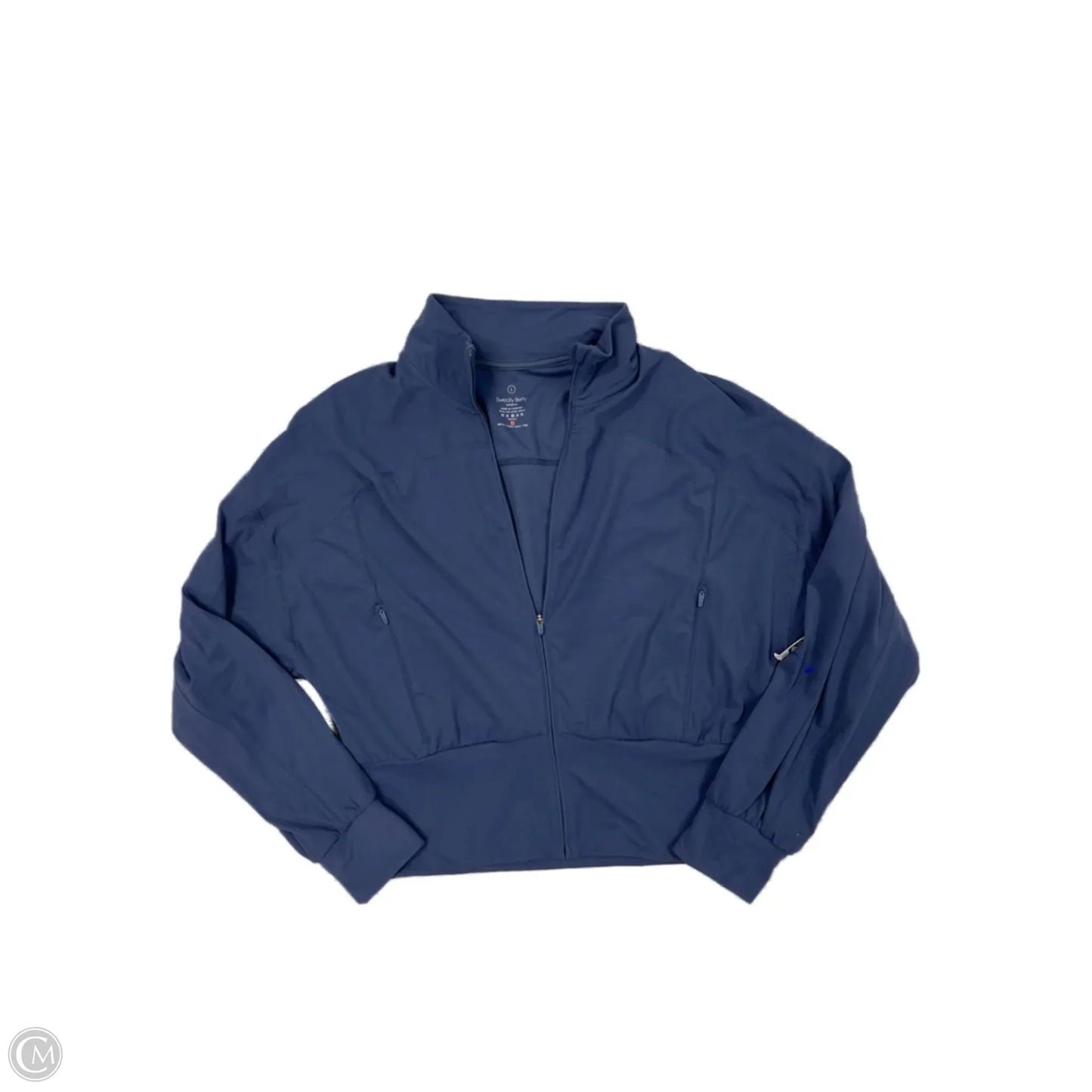 Athletic Jacket By Sweaty Betty In Blue, Size: L