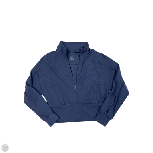 Athletic Jacket By Sweaty Betty In Blue, Size: L
