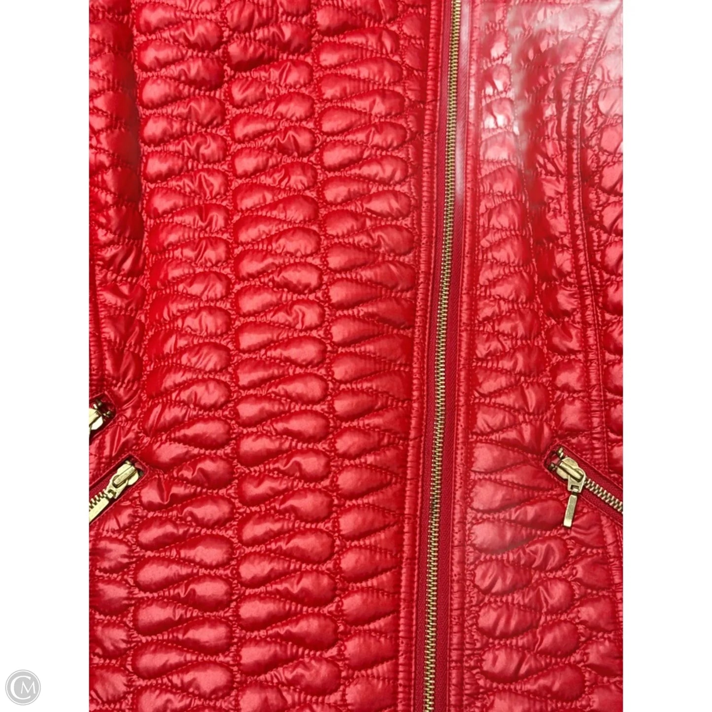 Blazer By Chicos In Red, Size: M