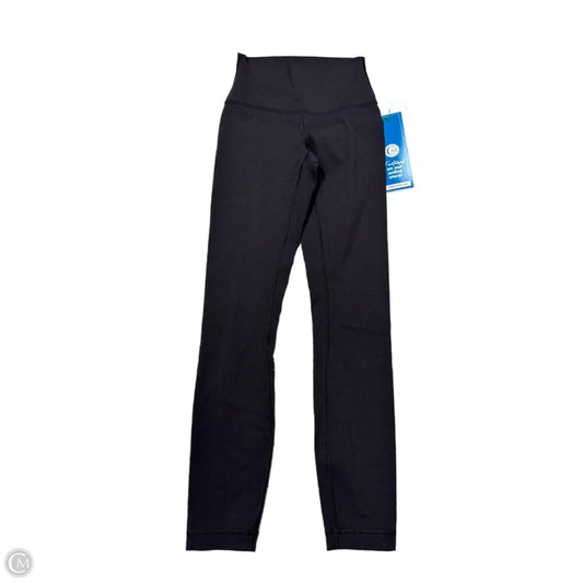Athletic Leggings By Lululemon In Black, Size: Xs/2