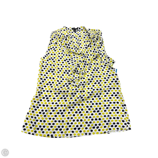 Top Sleeveless By Ann Taylor In Multi-colored, Size: M