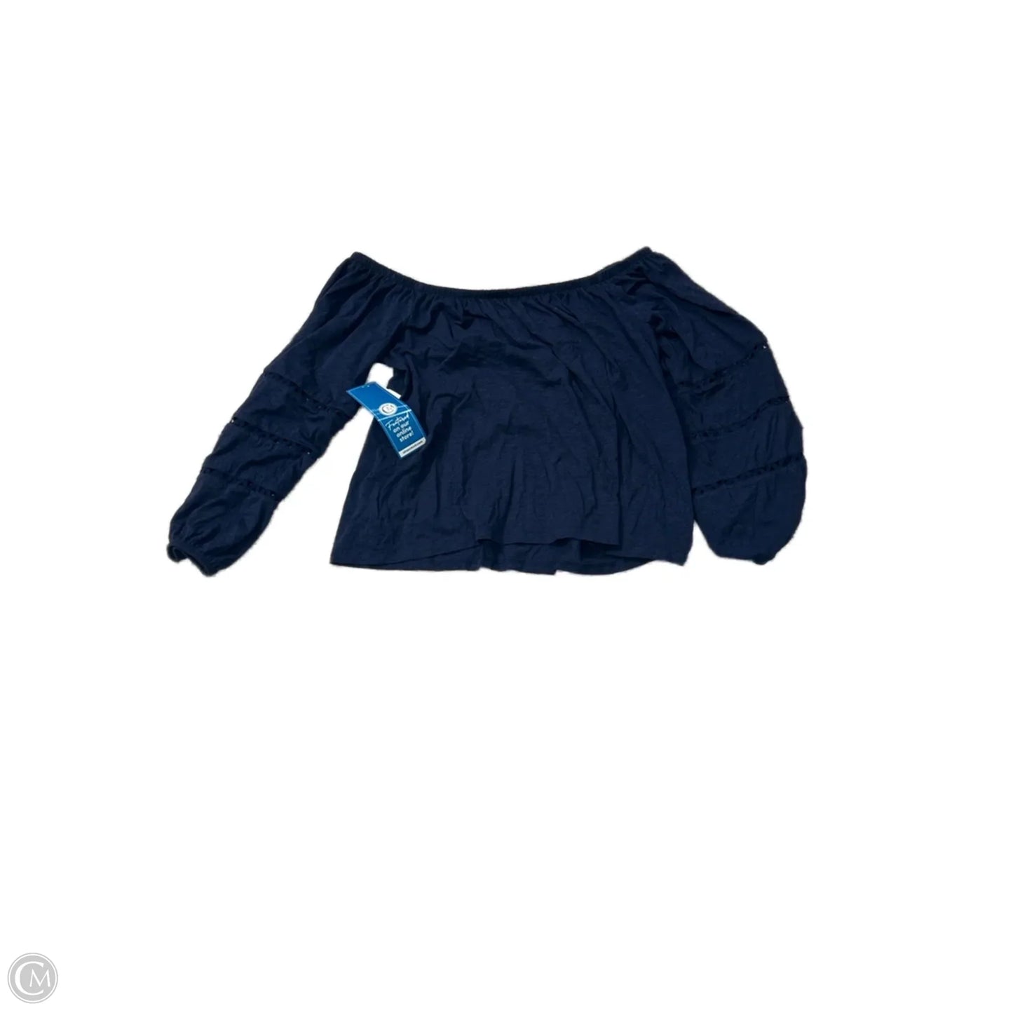 Top Long Sleeve Designer By Lilly Pulitzer In Navy, Size: Xl