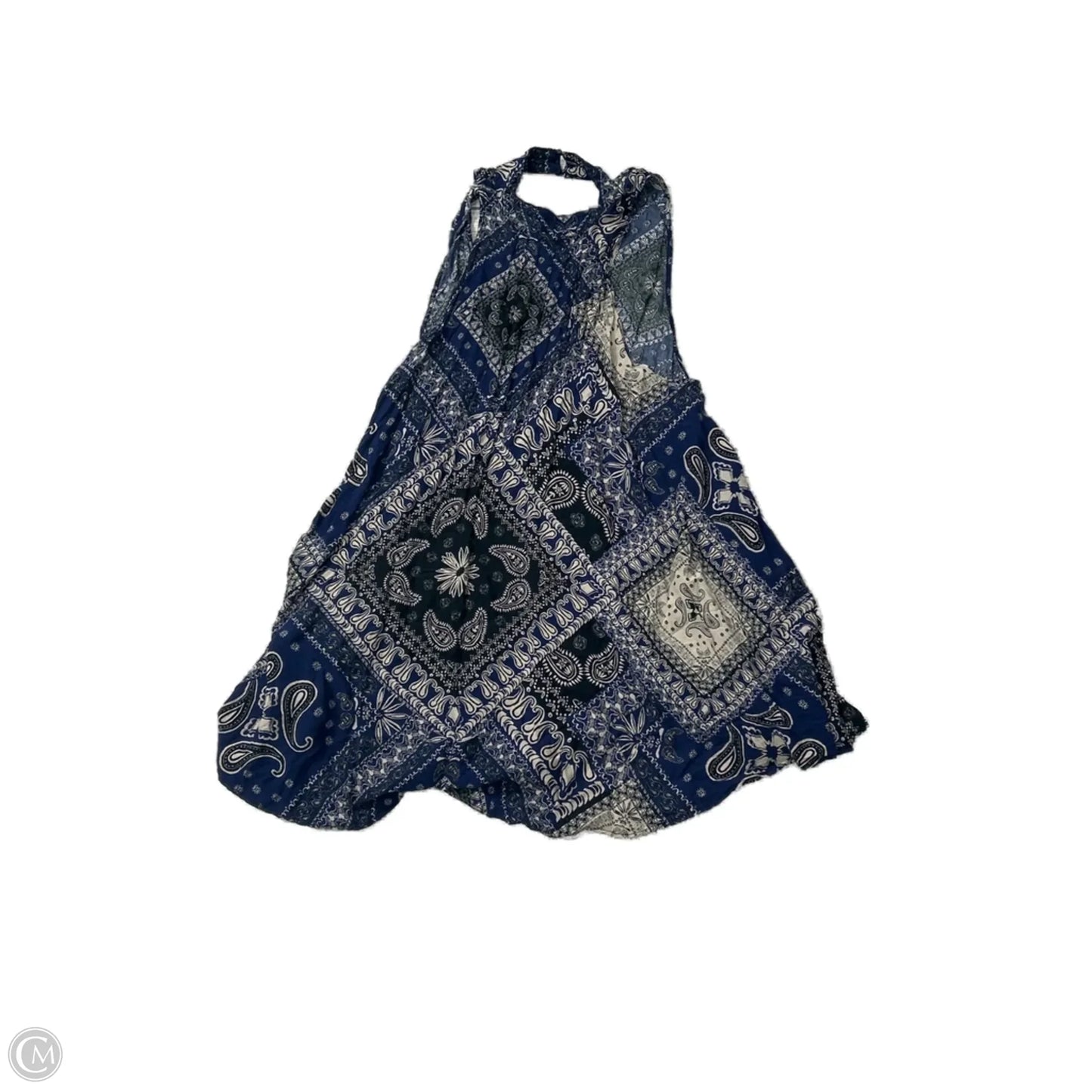 Top Sleeveless By Free People In Blue, Size: Sp