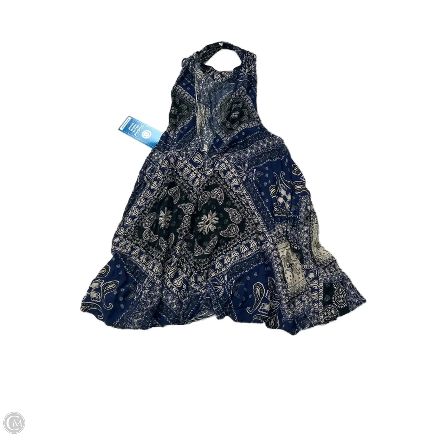 Top Sleeveless By Free People In Blue, Size: Sp