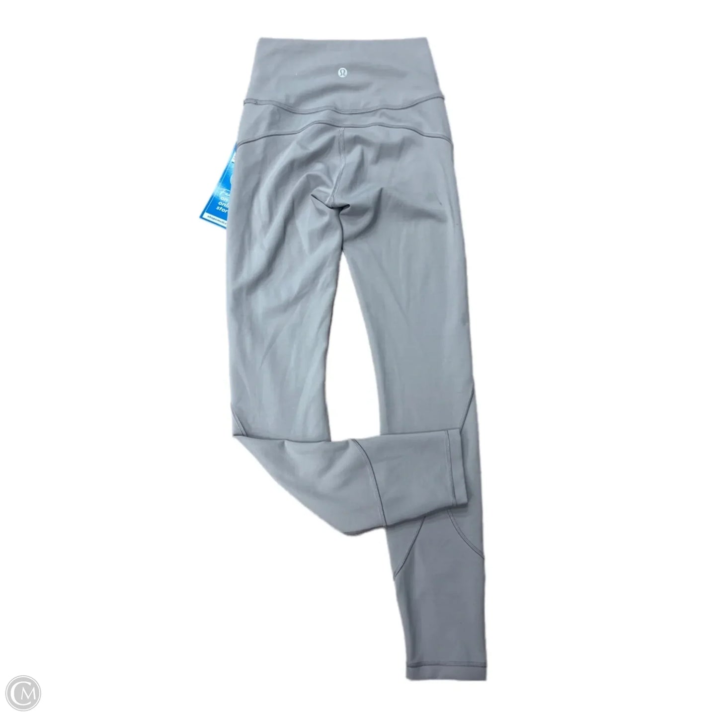 Athletic Leggings By Lululemon In Grey, Size: Xs