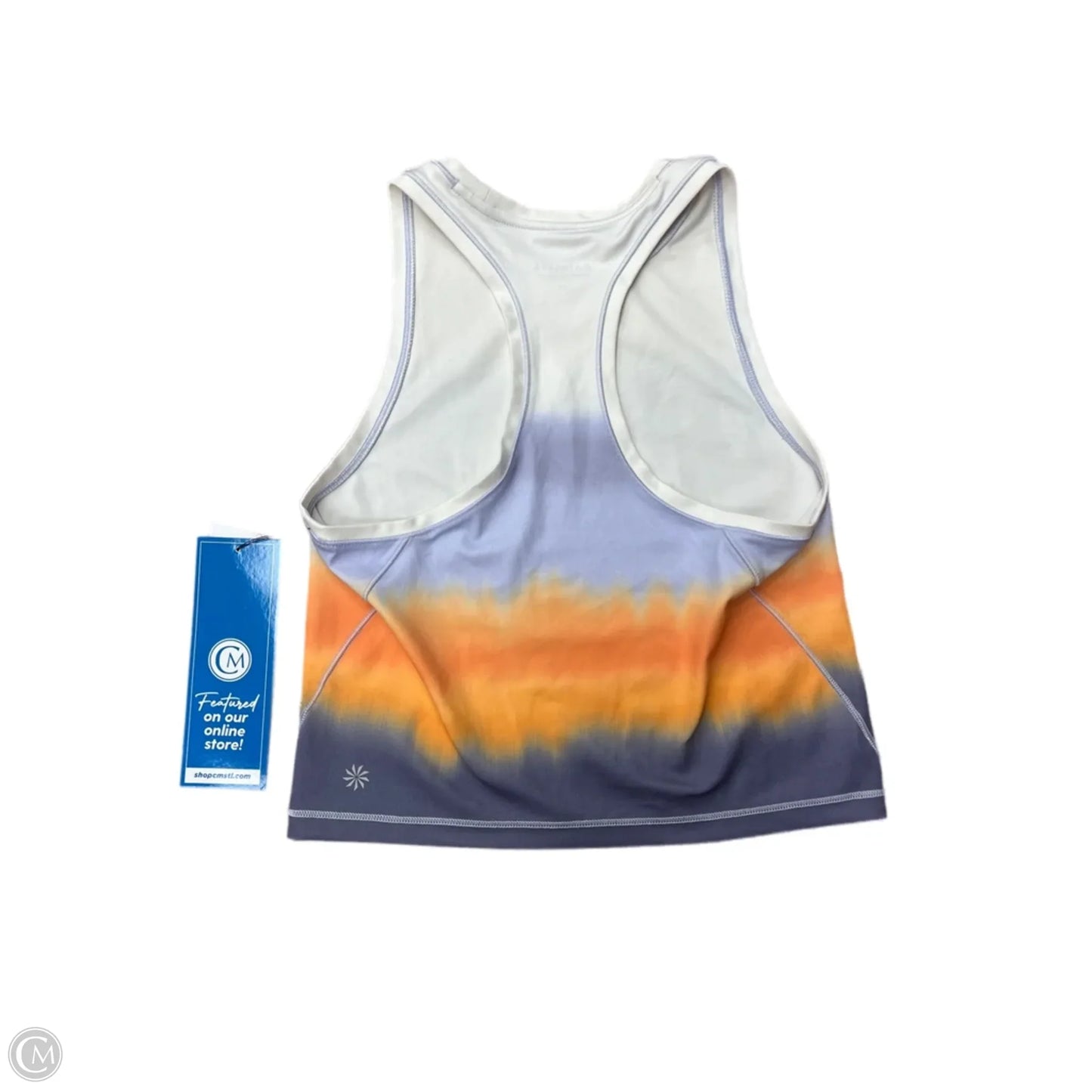 Athletic Tank Top By Athleta In Multi-colored, Size: Xs
