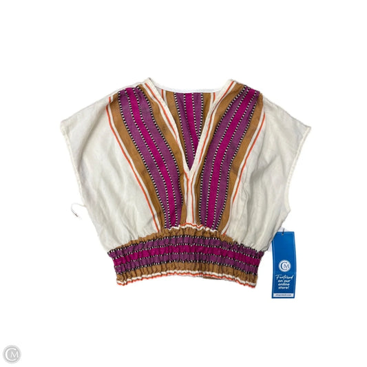 Top Sleeveless By Lemlem In Cream, Size: M