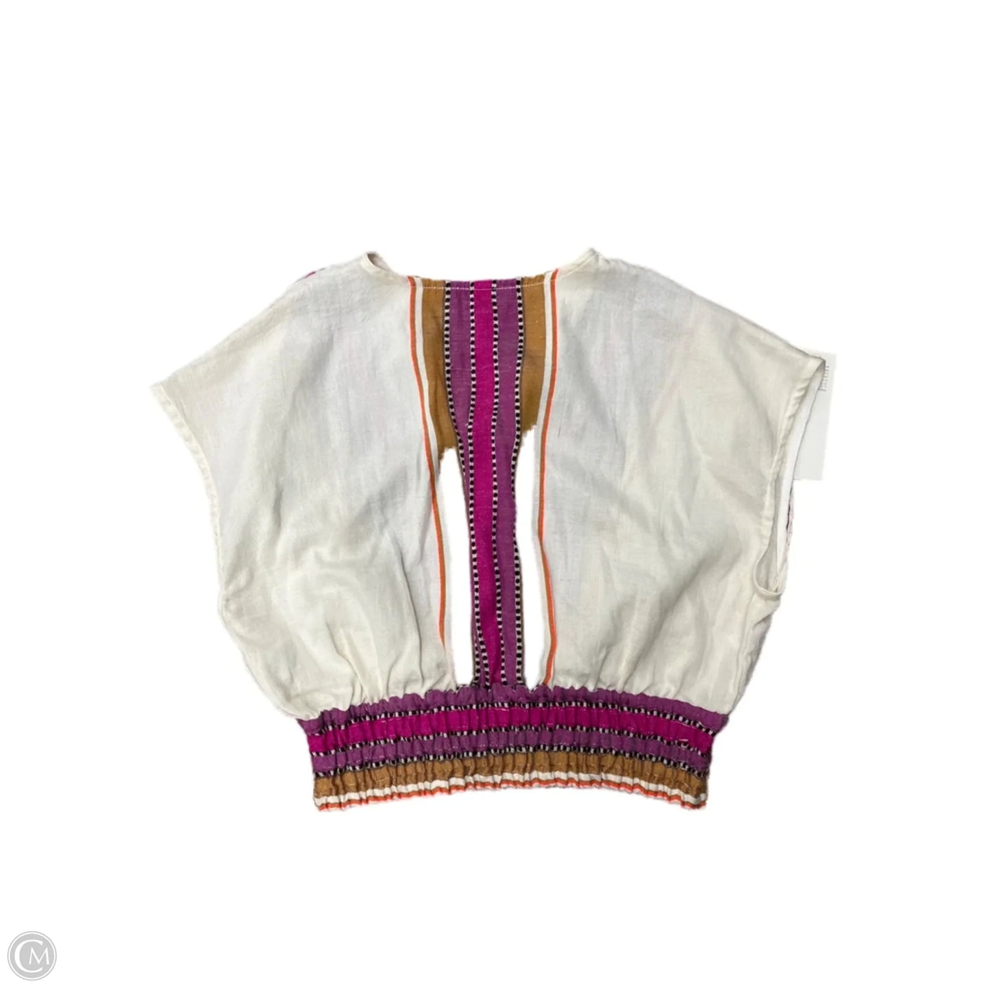 Top Sleeveless By Lemlem In Cream, Size: M