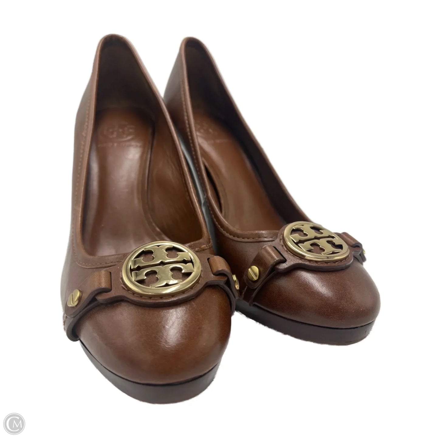 Shoes Designer By Tory Burch In Brown, Size: 8.5