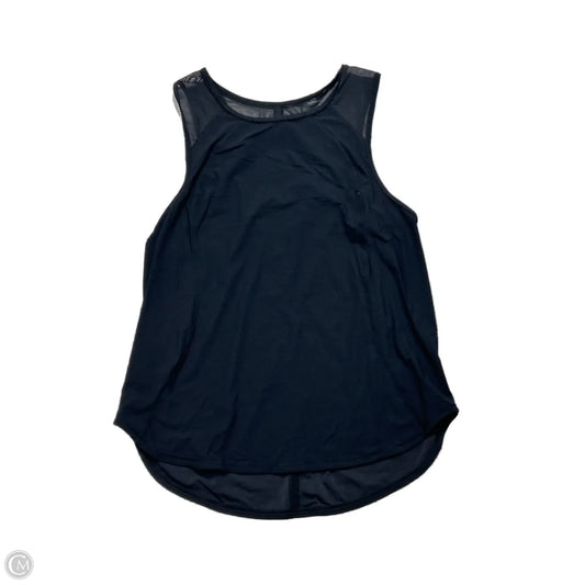Athletic Tank Top By Lululemon In Black, Size: M