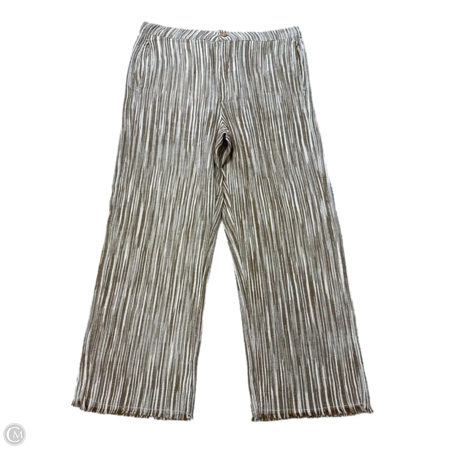 Pants Wide Leg By Free People In Tan, Size: M