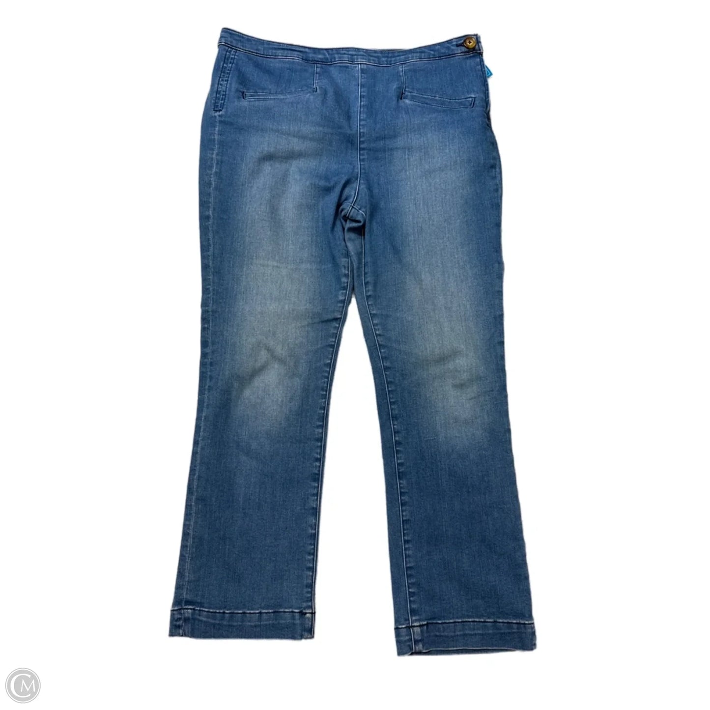 Jeans Skinny By Pilcro In Blue Denim, Size: 12