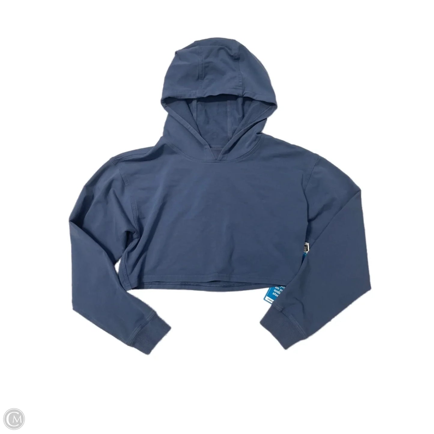Sweatshirt Hoodie By Lululemon In Blue, Size: M