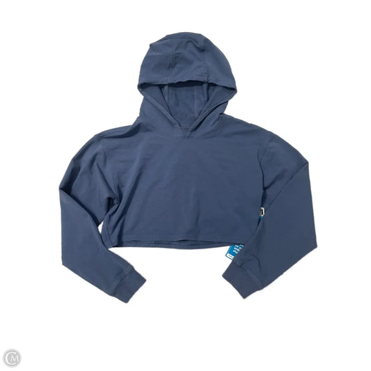 Sweatshirt Hoodie By Lululemon In Blue, Size: M