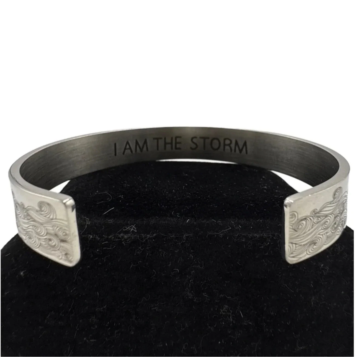 Bracelet “I Am the Storm” Cuff