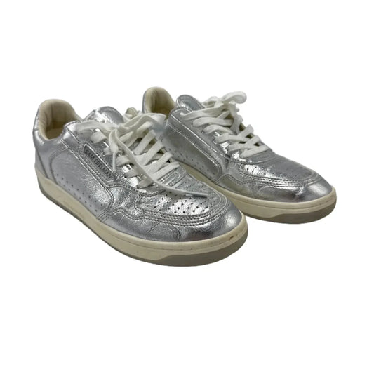 Shoes Athletic By Sam Edelman In Silver, Size: 9